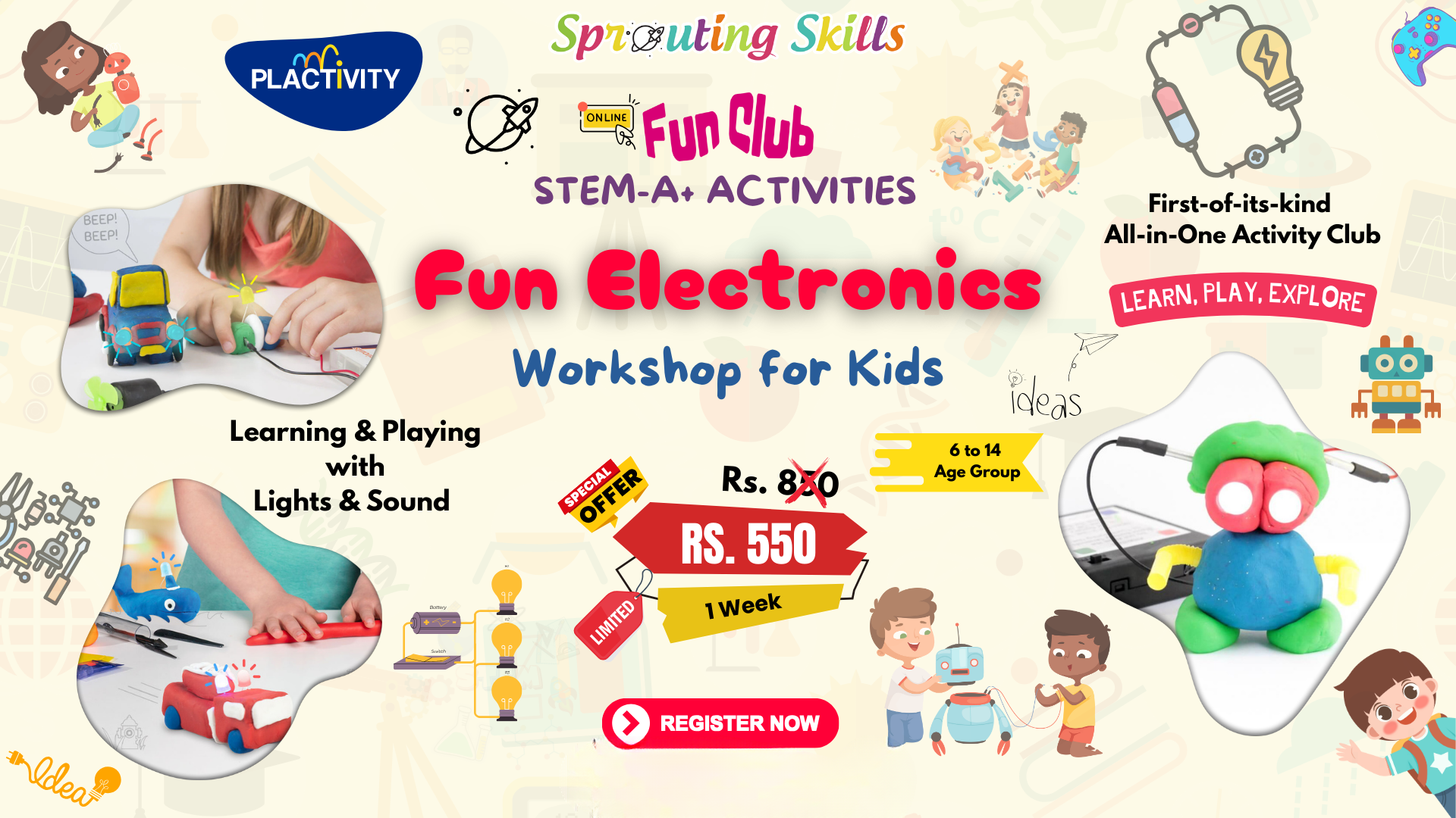 Fun Electronics Workshop for Kids