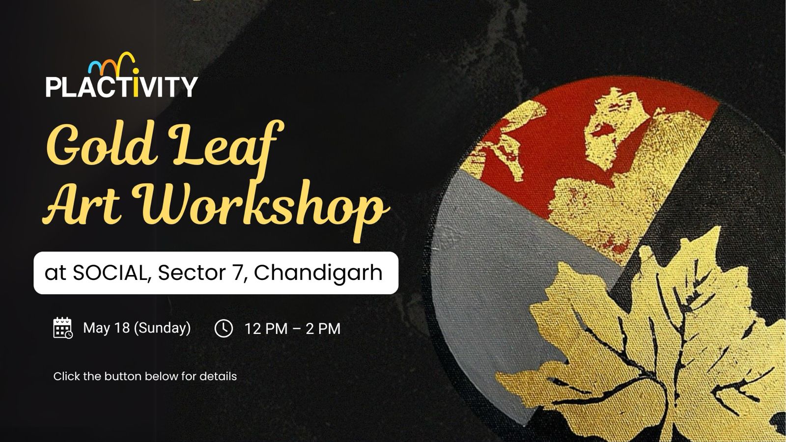Gold Leaf Art Workshop – Chandigarh