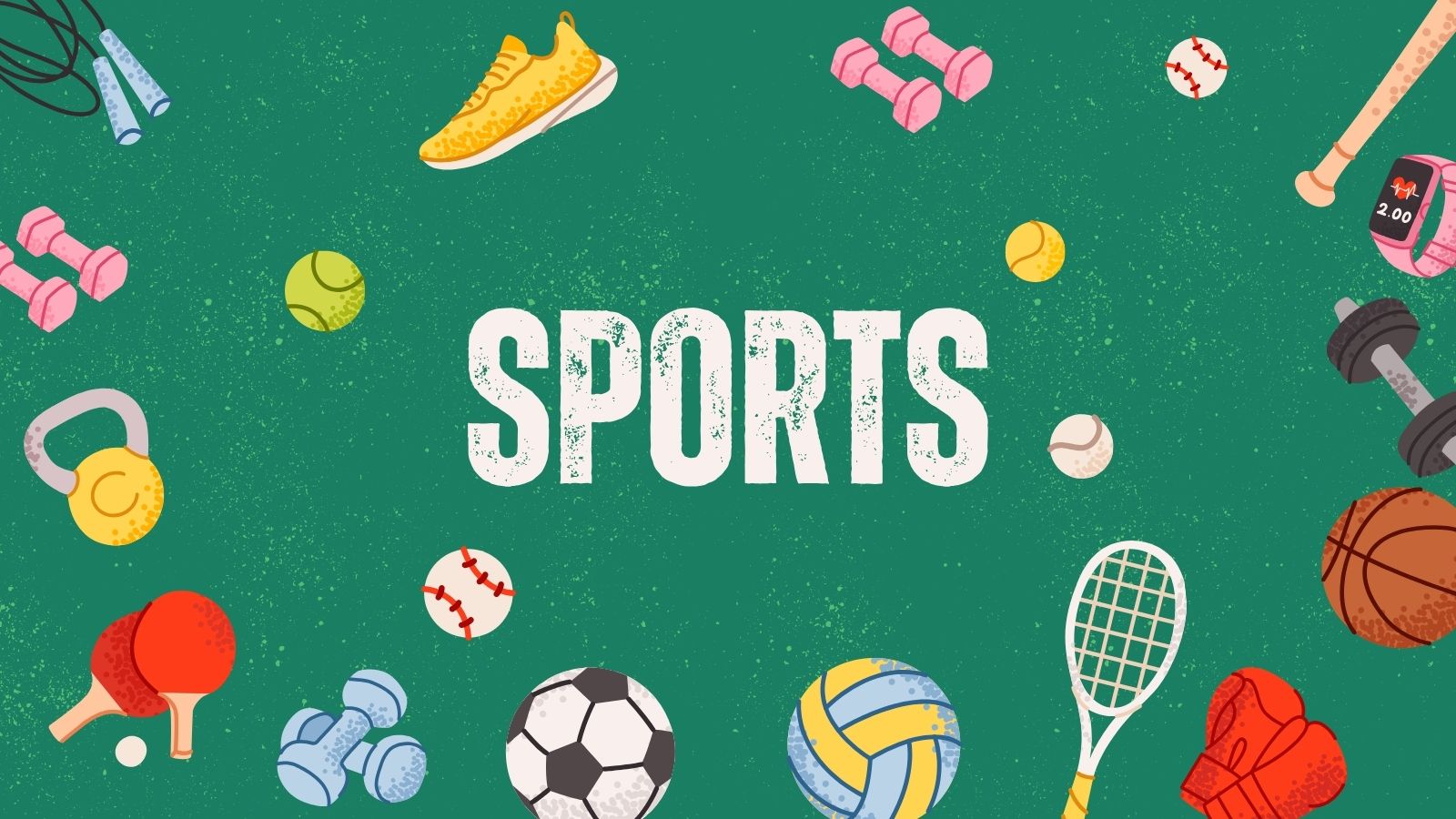 sports banner for Plactivity website