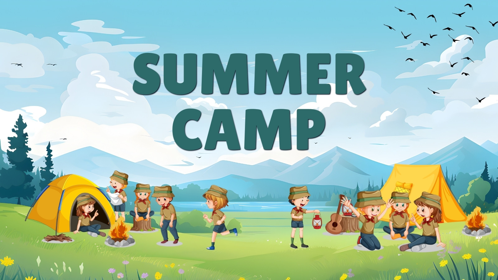 summer camp banner for Plactivity website
