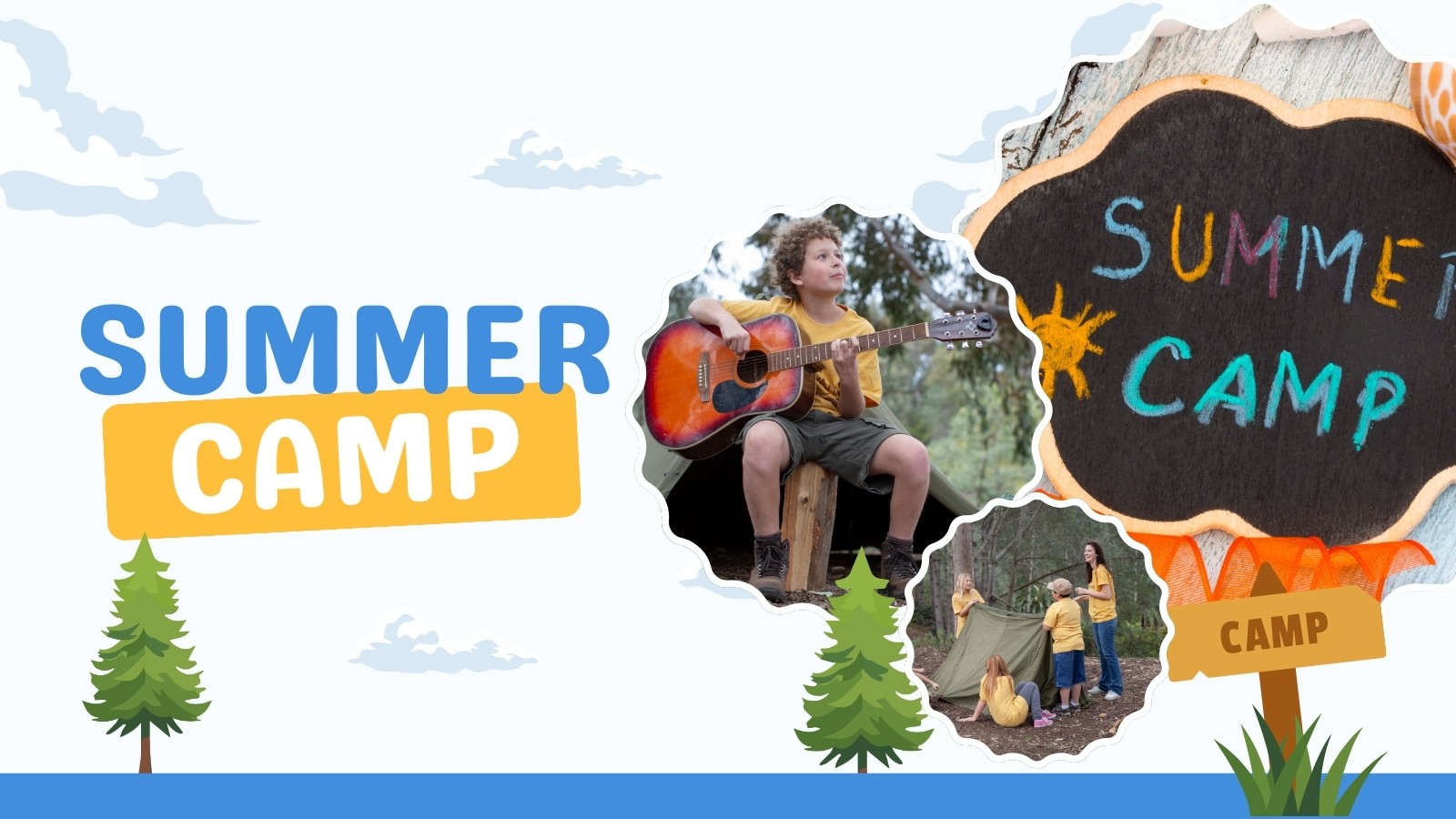 summer camp banner for Plactivity