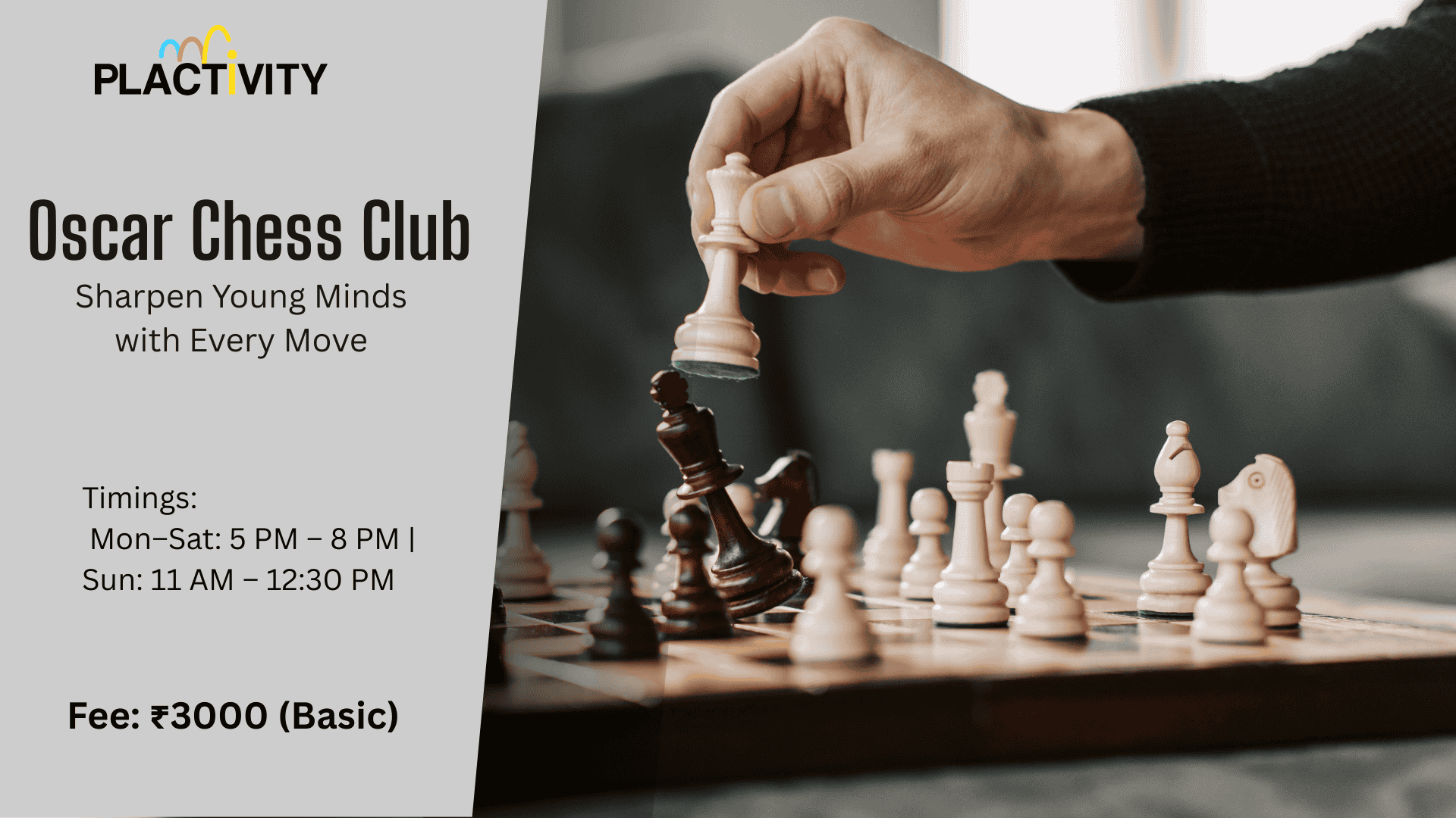 Join Oscar Chess Club – Train with the Best