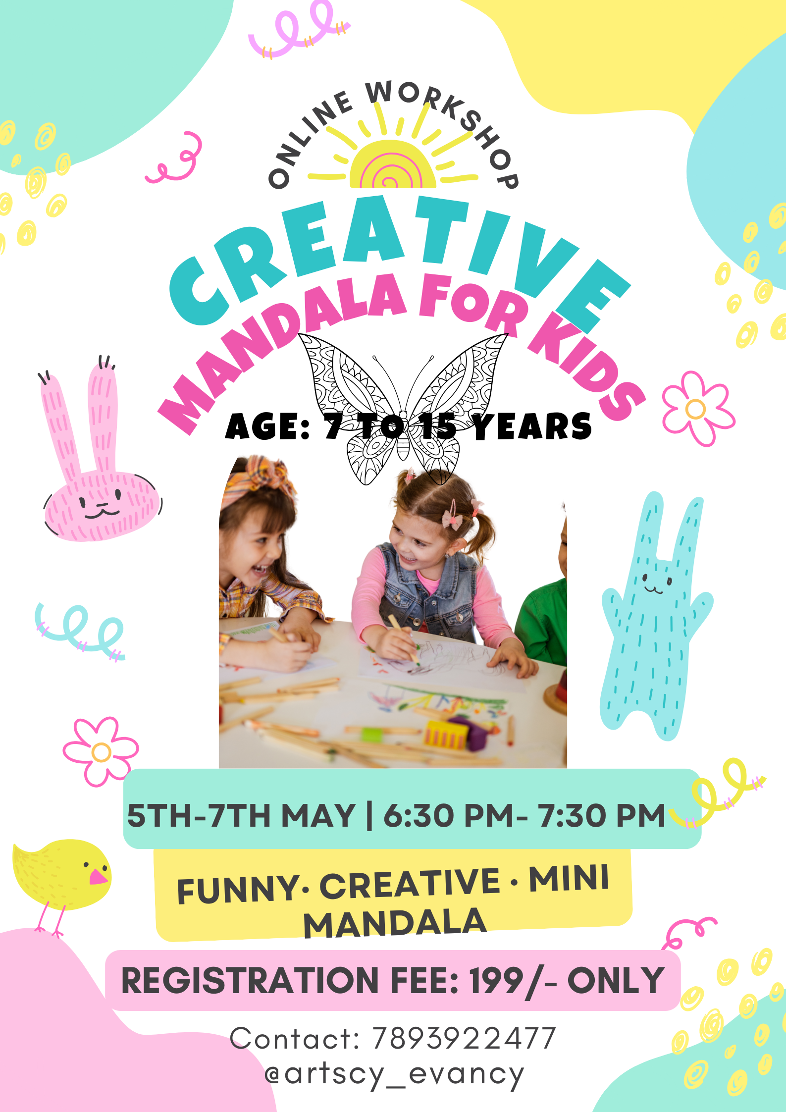 Exclusive Mandala Workshop for kids