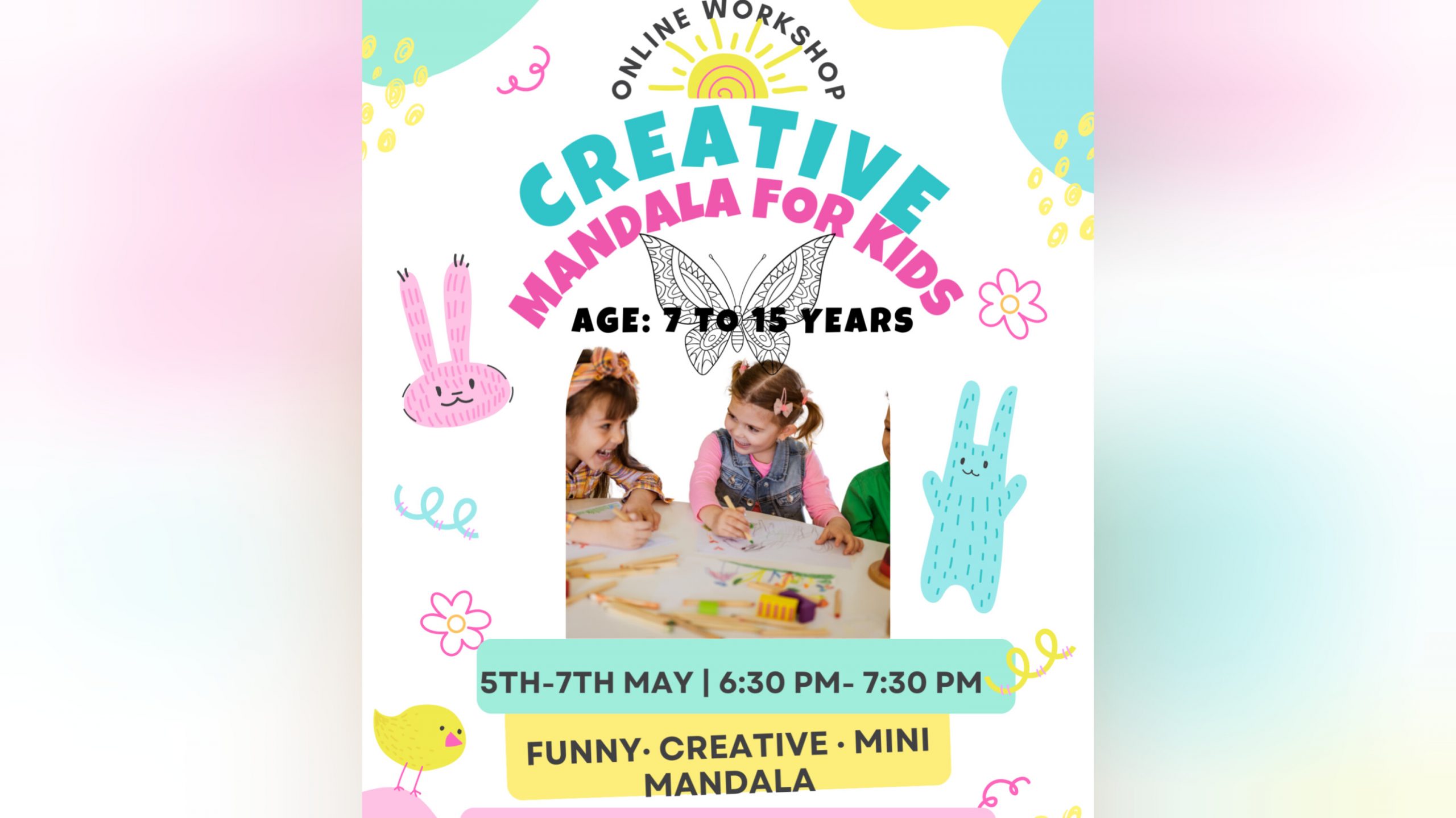 Exclusive Mandala Workshop for kids