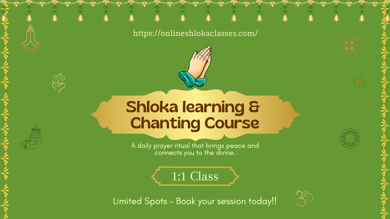 Shloka Learning and Chanting Course