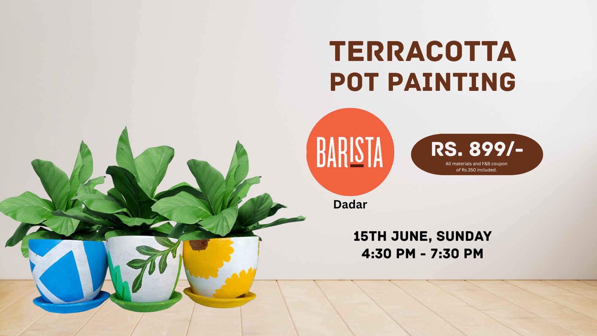 Terracotta pot painting