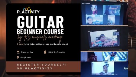 3 Months Guitar Live Beginner Course