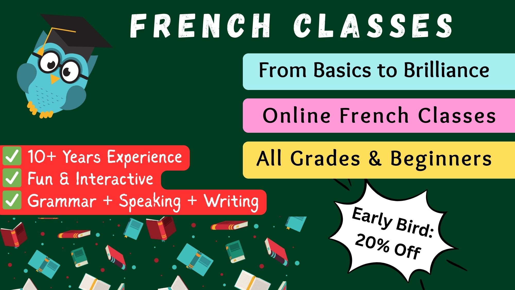 French Classes – From Basics To Brilliance